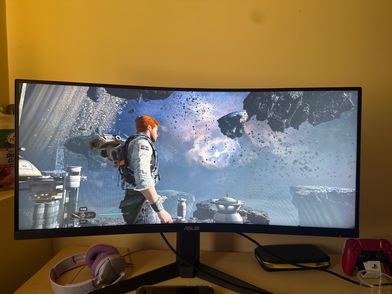 ASUS TUF Gaming VG34VQL1B 34 Inch 1440p 165Hz Ultrawide HDR Gaming Monitor customer photo 2