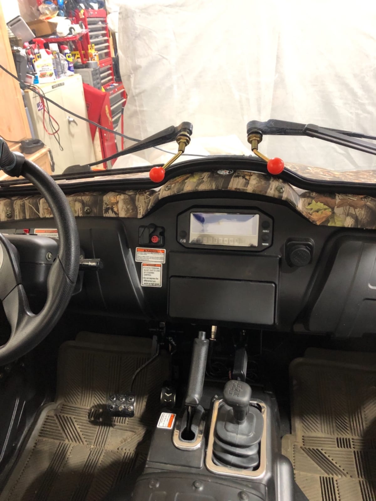 UTV Windshield Wiper Kit Hand Operated Manual SXS Windshield Wiper-2 Set customer photo 2