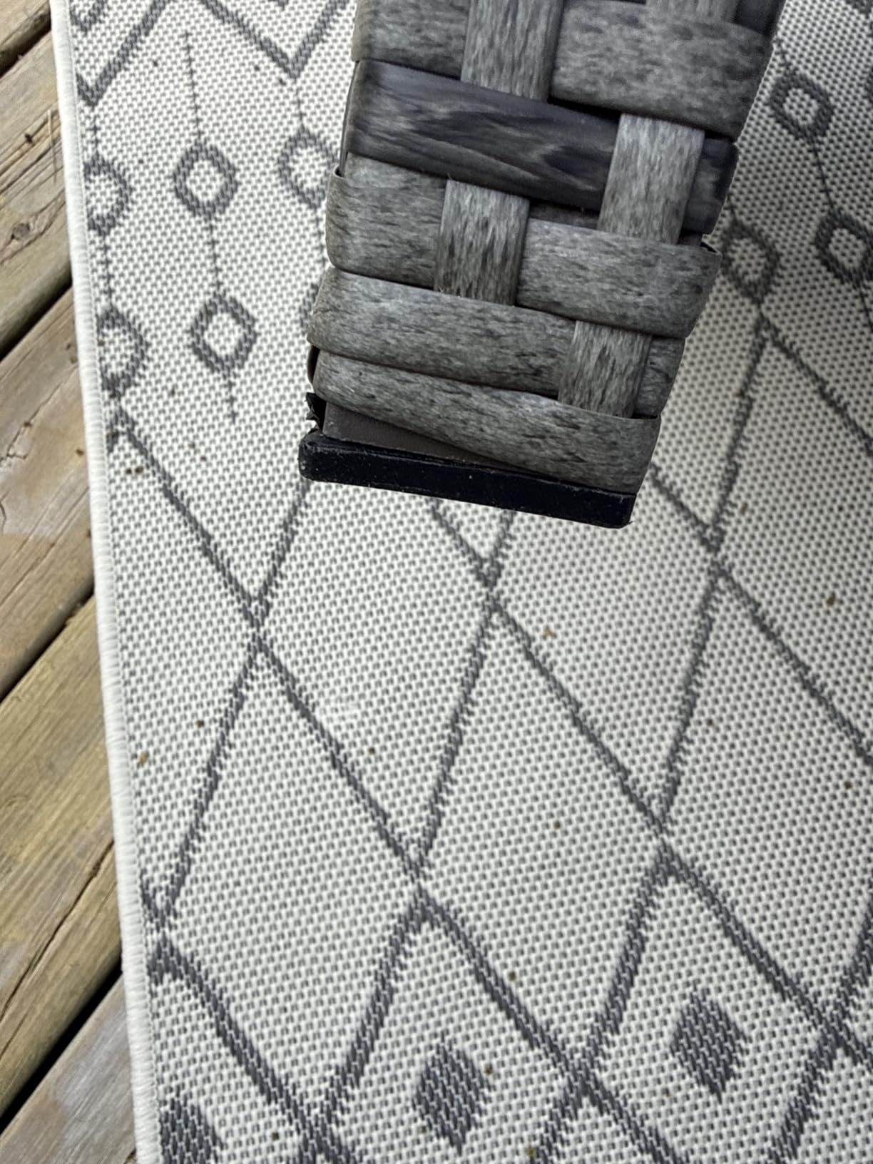 Best Choice Products 4-Piece Outdoor Wicker Patio Conversation Furniture Set for Backyard w/Coffee Table, Seat Cushions - Gray/Gray customer photo 2
