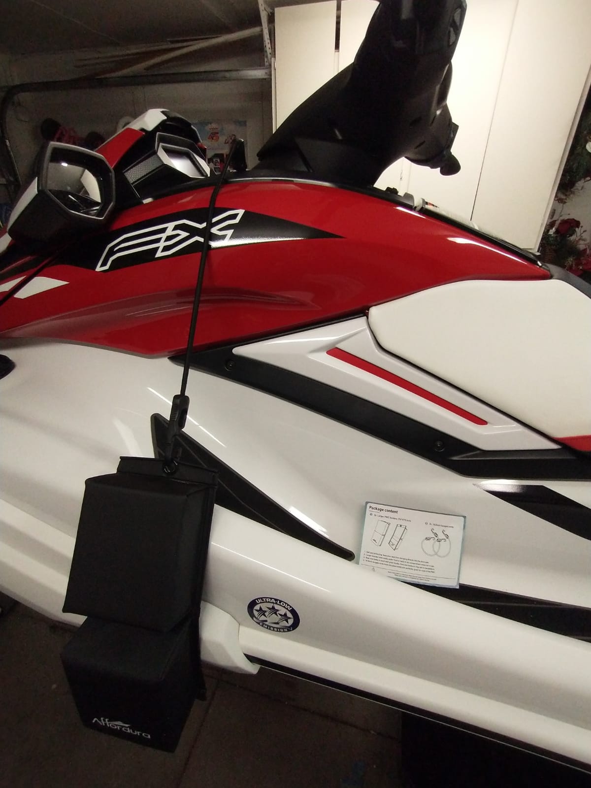 Affordura PWC Fenders Jet Ski Bumpers with Elastic Cords | 2x 18.5 inch for Yamaha Jet dock Bumpers PWC Bumper for Docking 14 x 6 x 3.2 inch customer photo 2