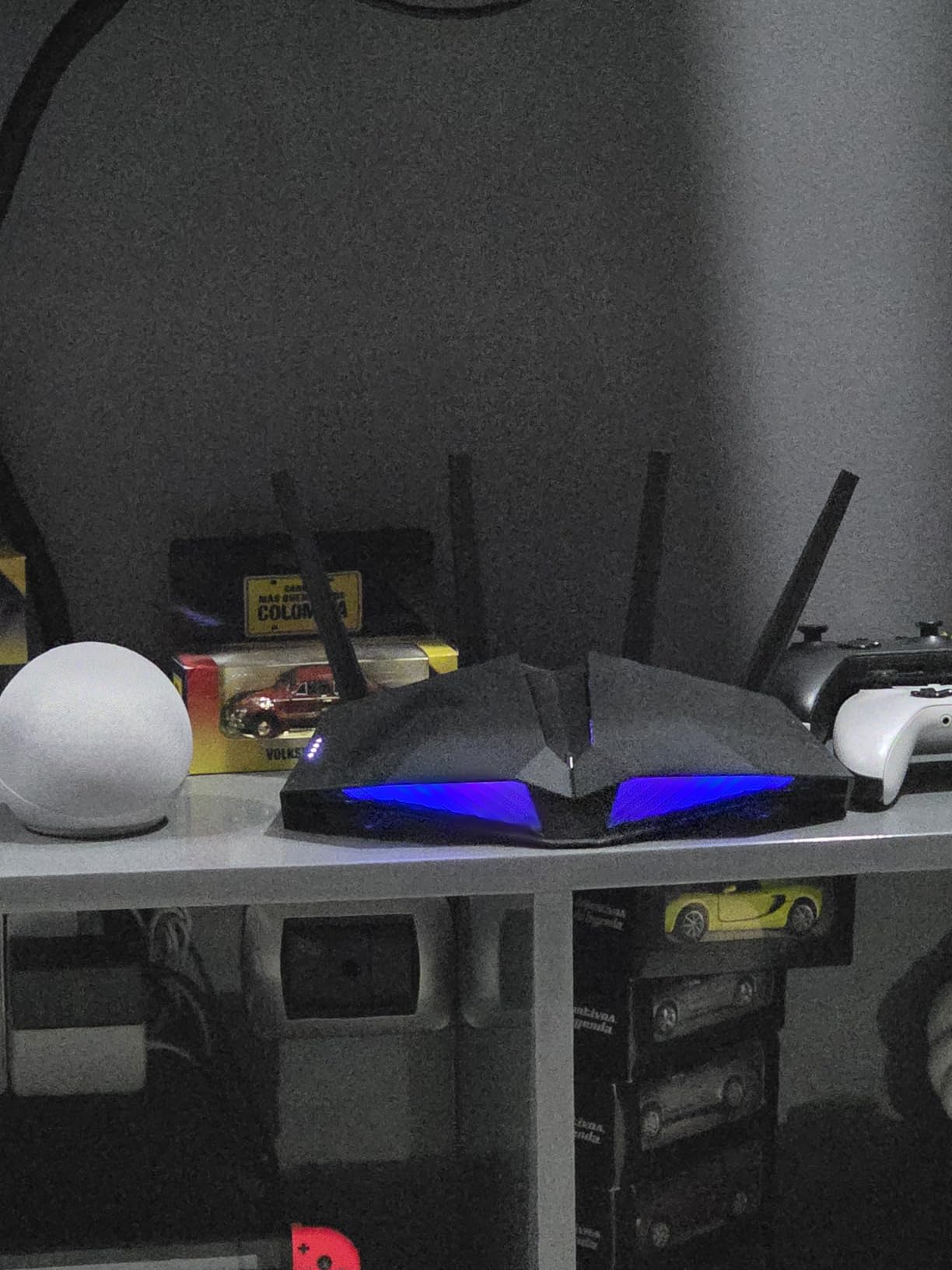 ASUS RT-AX82U AX5400 Dual-Band WiFi 6 Gaming Router, Game Acceleration, Mesh Support, Dedicated Port, Mobile Boost, MU-MIMO, Aura RGB (Renewed) customer photo 2