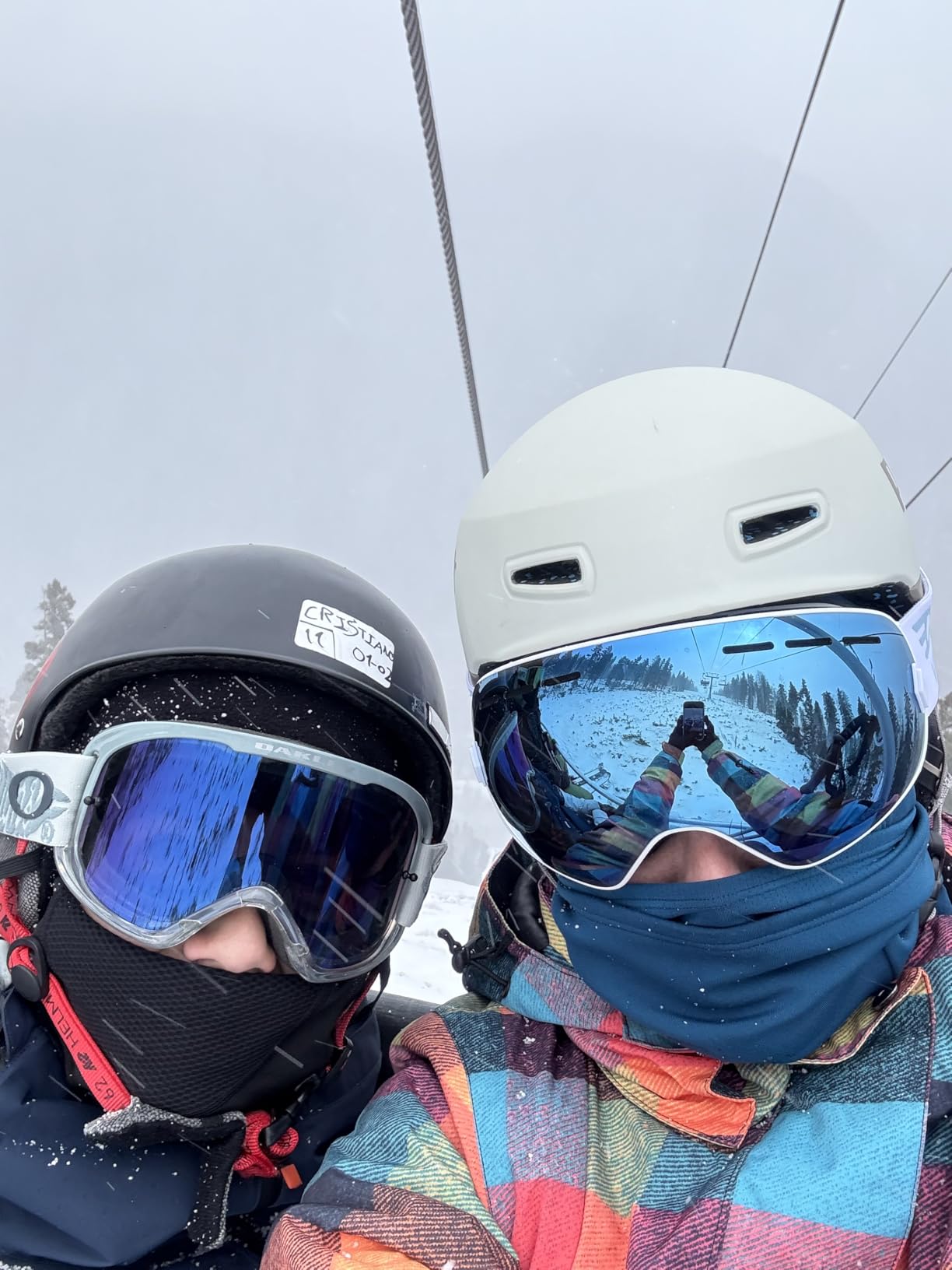 EXP VISION Snowboard Ski Goggles Men Women Youth, Anti Fog OTG Winter Snow Goggles Spherical Detachable Lens customer photo 2