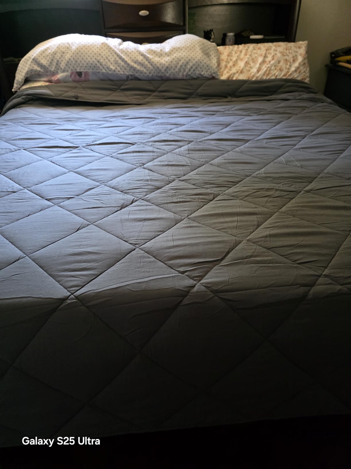 HomeSmart King Size Weighted Blanket 50 lbs - The Heaviest Weighted Blanket customer photo 2