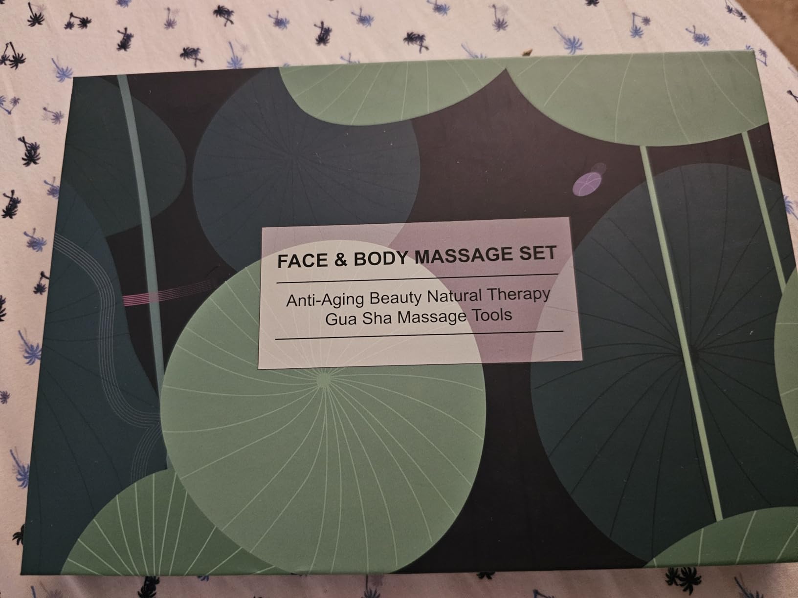 Rena Chris Guasha Massage Tool, 4 pcs Gua Sha Facial Tool, Guasha Board for SPA Acupuncture Therapy Trigger Point Treatment, Gua Sha Scraping Massage Tool (Green) customer photo 2