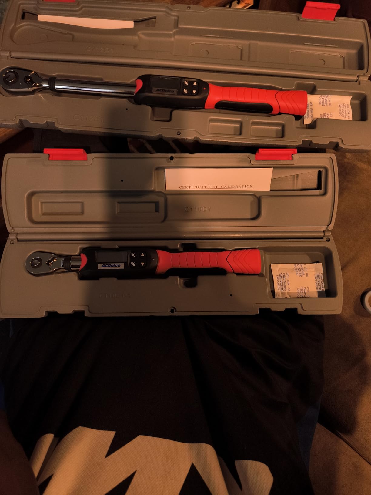 ACDelco ARM601-34 3/8” & ½” Heavy Duty Digital Torque Wrench Combo Kit with Buzzer and LED Flash Notification – ISO 6789 Standards with Certificate of Calibration customer photo 1