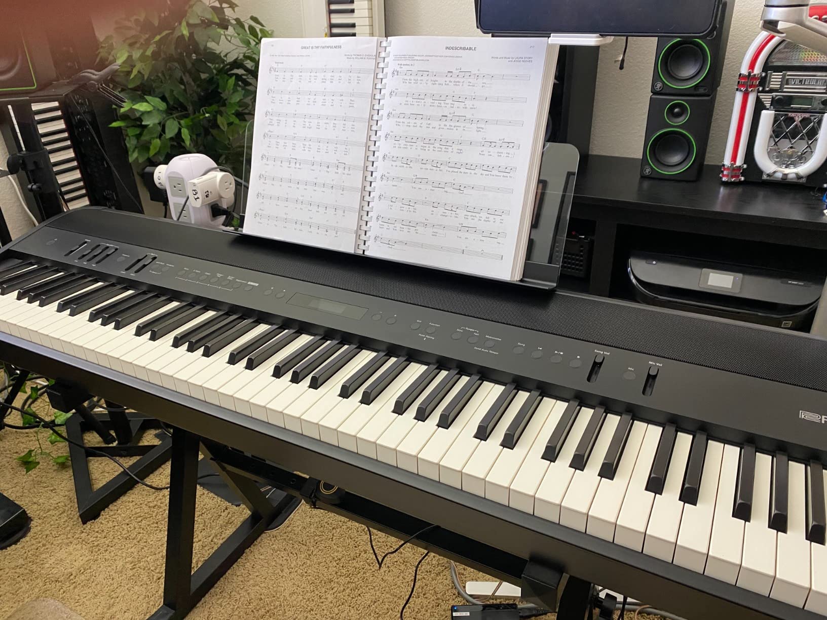 Roland FP-90X Flagship Portable 88-Note Digital Piano customer photo 1