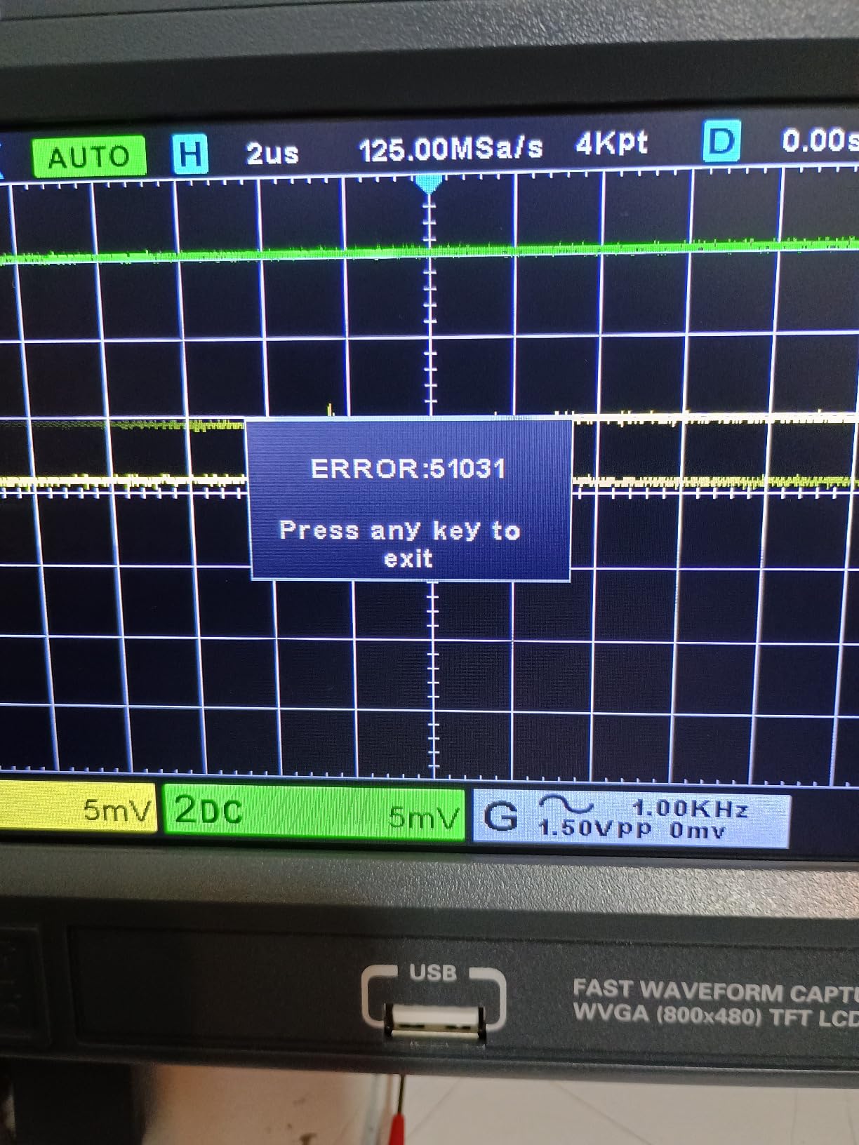 Hantek DSO2D15 Digital Storage Lab Oscilloscopes150MHz Bandwidth 2CH customer photo 1