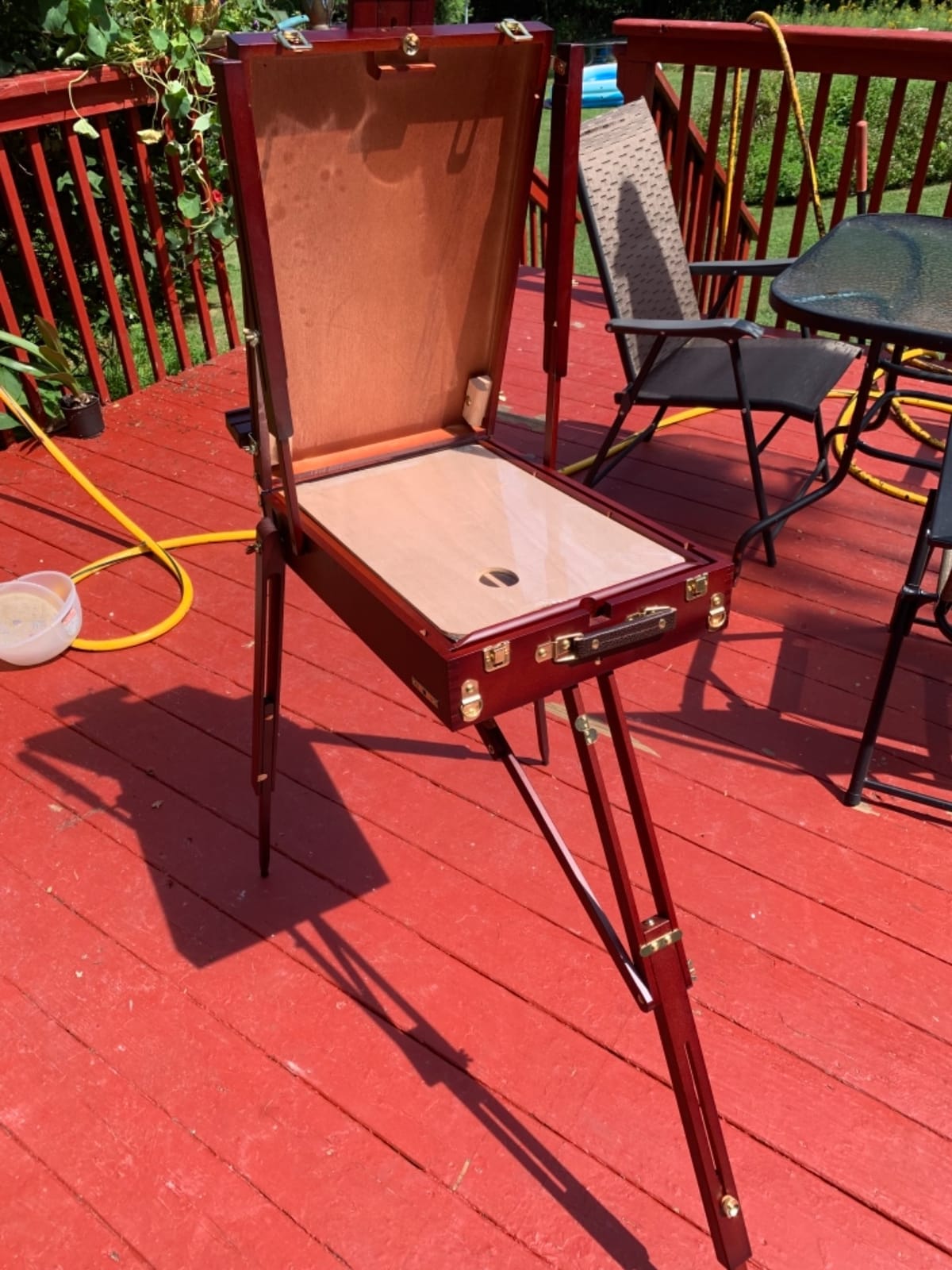 MEEDEN French Easel for Painting: Holds Canvas up to 34
