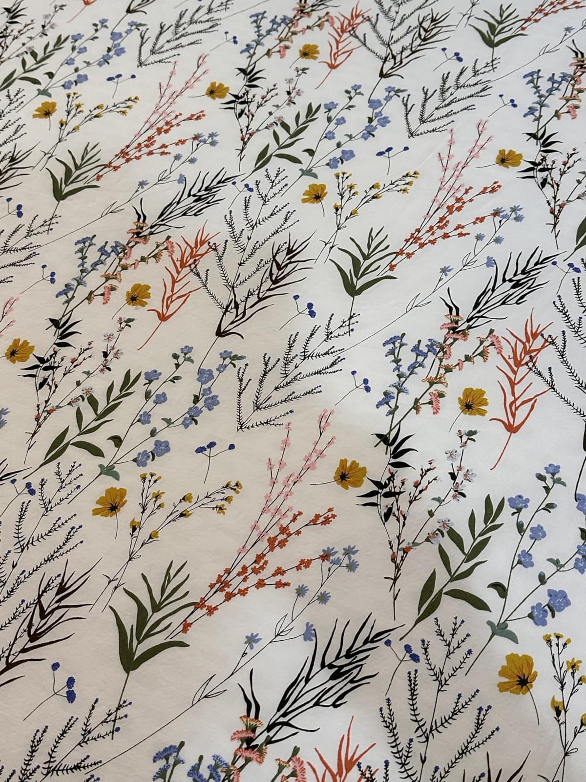 RUVANTI 100% Cotton Queen Sheets, Percale Queen Sheet Set, Sweet Pea customer photo 1