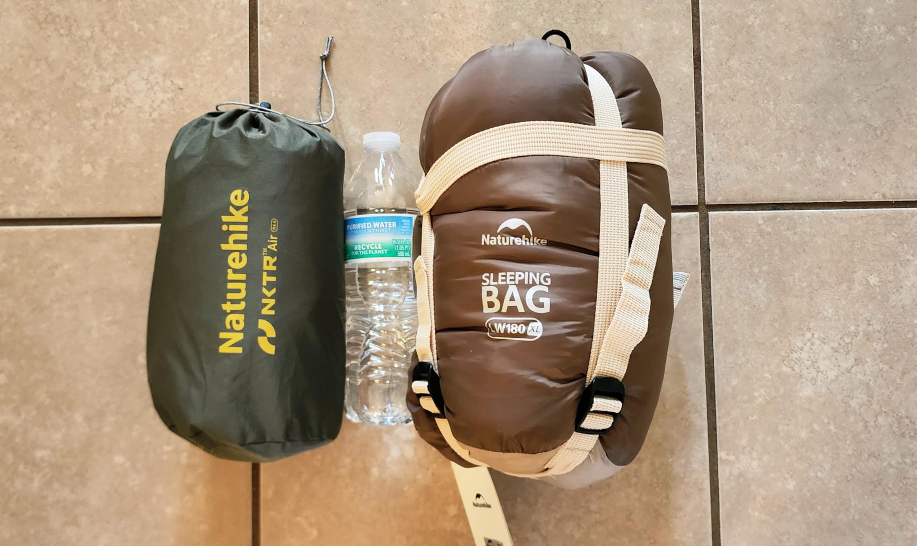 Naturehike Lightweight Compact Sleeping Bag, 59℉/32℉ Envelope Ultralight Backpacking Sleeping Bag Portable, Waterproof with Compression Sack for Cold&Warm, Camping, Traveling, Hiking customer photo 2