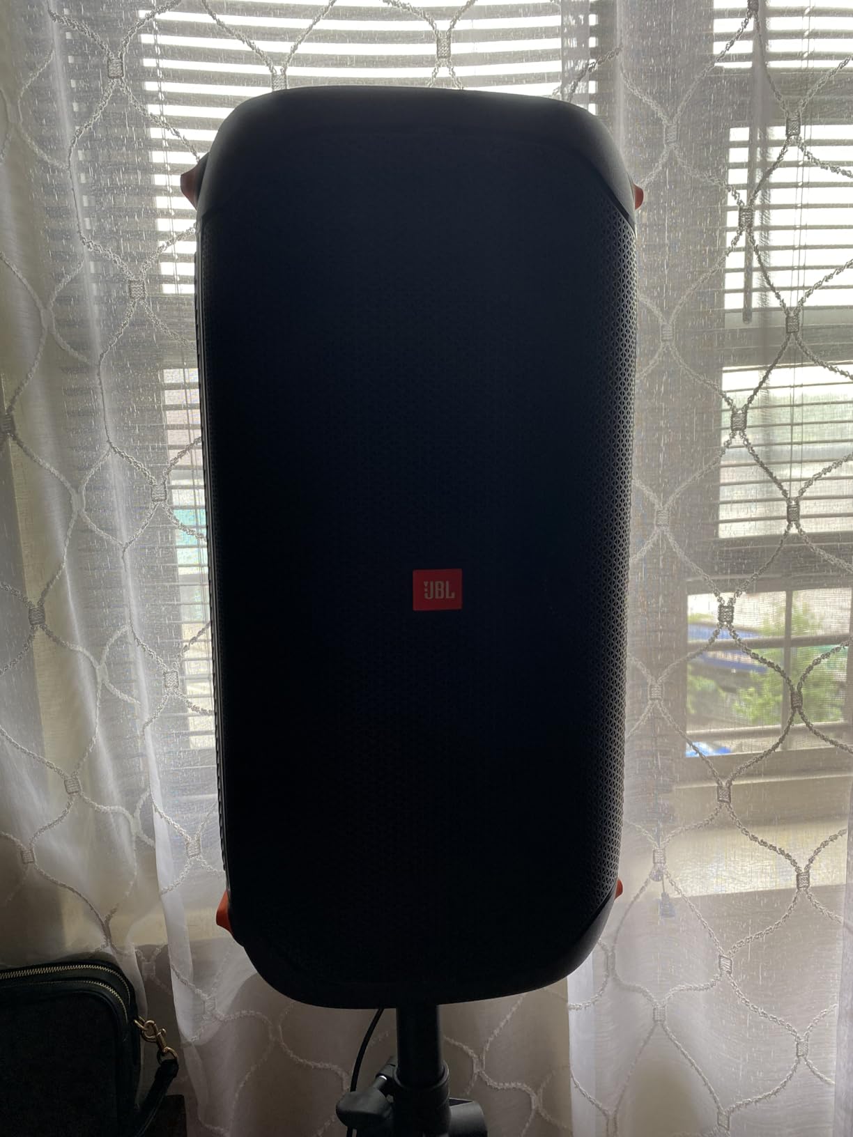 JBL PartyBox 110 - Portable Party Speaker with Built-in Lights, Powerful Sound and deep bass, Black customer photo 2
