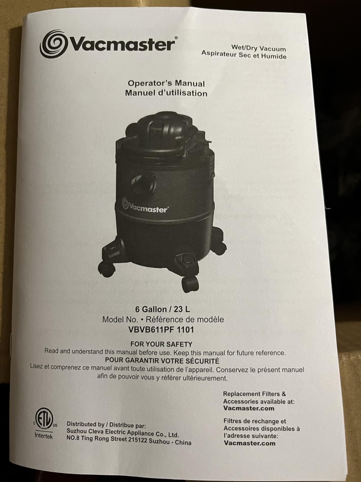 Vacmaster VBVB611PF 1101 6 Gal 5 Peak HP Wet/Dry Vac w. Detachable Blower customer photo 2