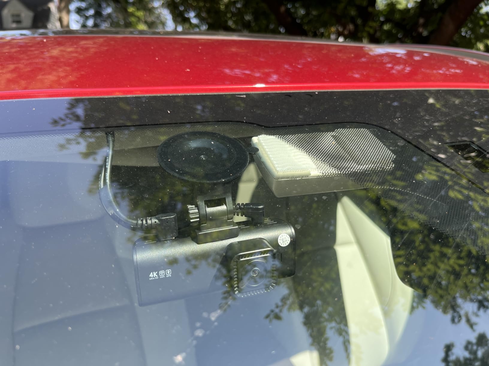 REDTIGER F7NP 4K Dash Cam Front Rear, STARVIS 2 Sensor, Free Card Included | 5.8GHz WiFi-20MB/s Download, WDR Night Vision, Wide Angle, G-sensor Incident Detection, 24H Parking Mode(Hardwire kit needed) customer photo 2