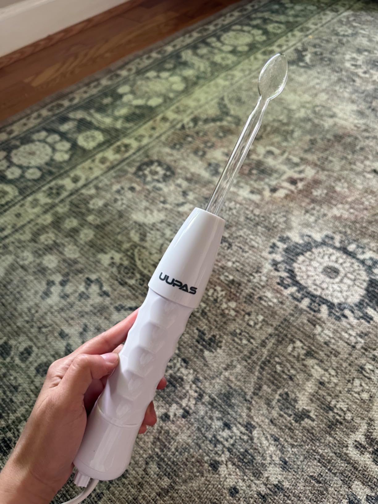 High Frequency Facial Wand-UUPAS Portable Handheld High Frequency | Facial Machine Skin Facial Wand with 4 Violet Tubes customer photo 1