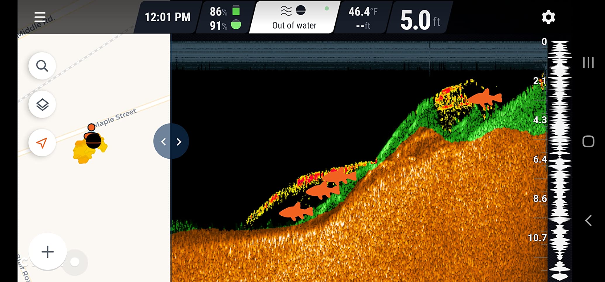 Deeper PRO+ 2 Sonar Fish Finder - Portable Fish Finder and Depth Finder For Kayaks, Boats and Ice Fishing with GPS Enabled | Castable Deeper Fish Finder with FREE User Friendly App customer photo 2
