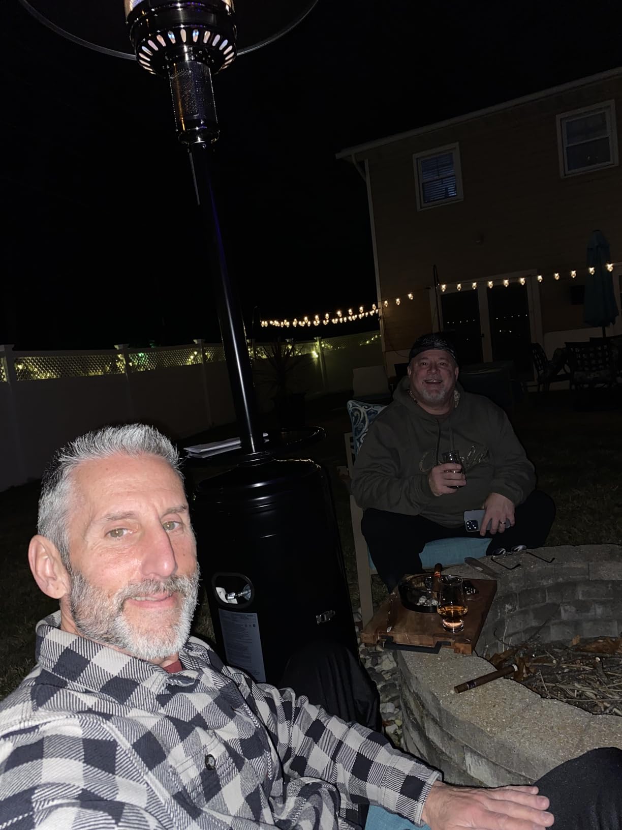 Giantex Patio Heaters for Outdoor Use, 48,000 BTU Propane Outdoor Heaters with Wheels, Outdoor Heat Lamp with Tip-over Protection & CSA Certified for Commercial and Household (Bronze) customer photo 1