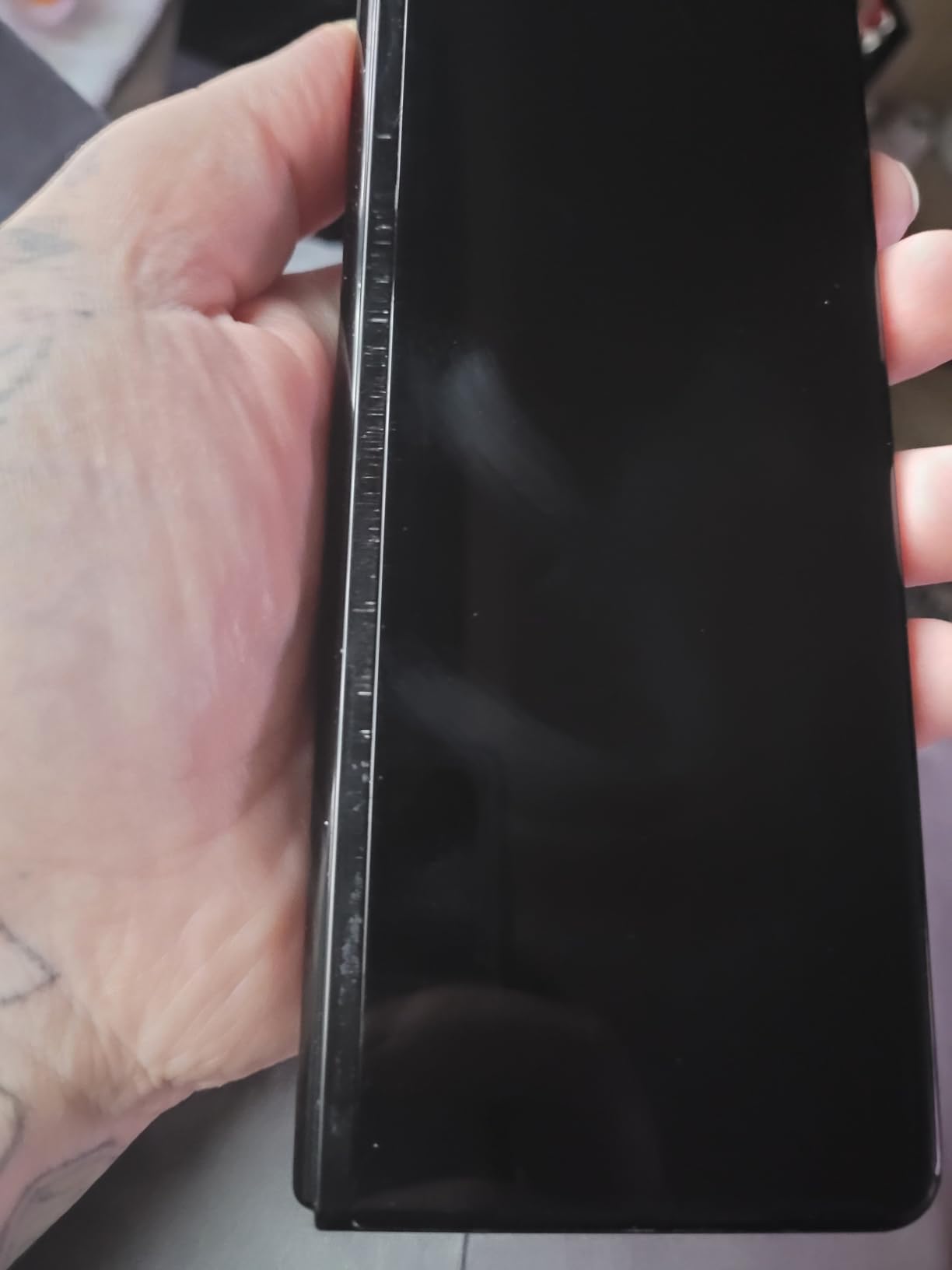 Samsung Galaxy Z Fold 3 5G US Version, 256GB, Phantom Black - Unlocked (Renewed) customer photo 2