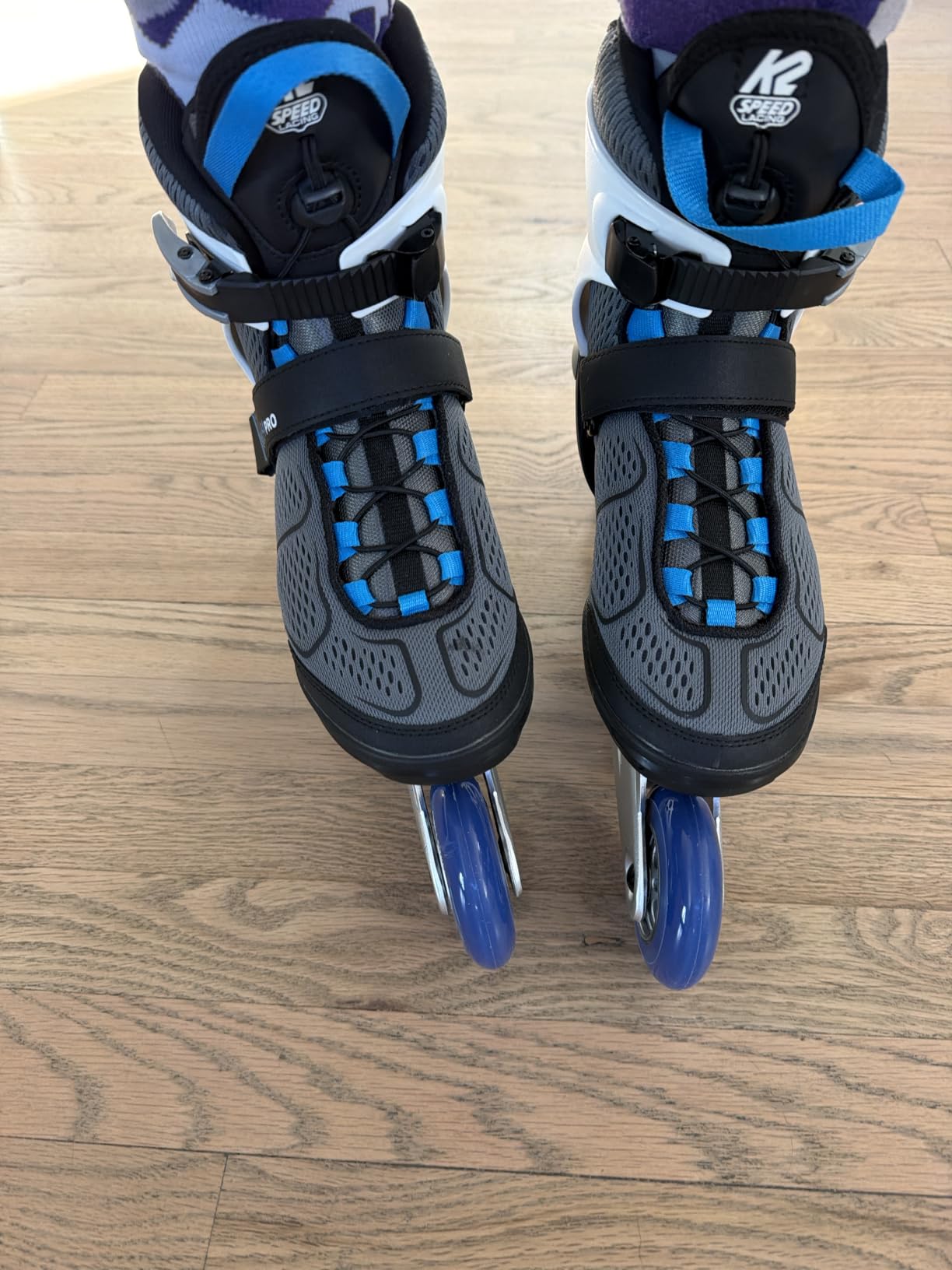 K2 Alexis 84 Pro Gray-Blue Womens Inline Skates customer photo 2