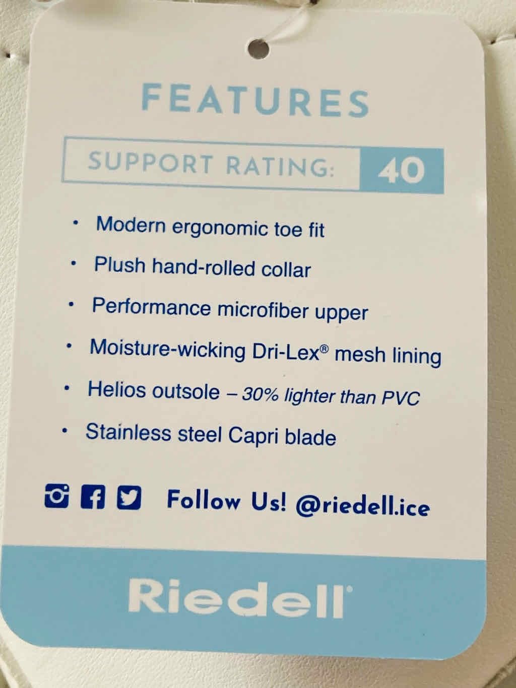 Riedell Topaz Adult Figure Ice Skates for Women and Men customer photo 2
