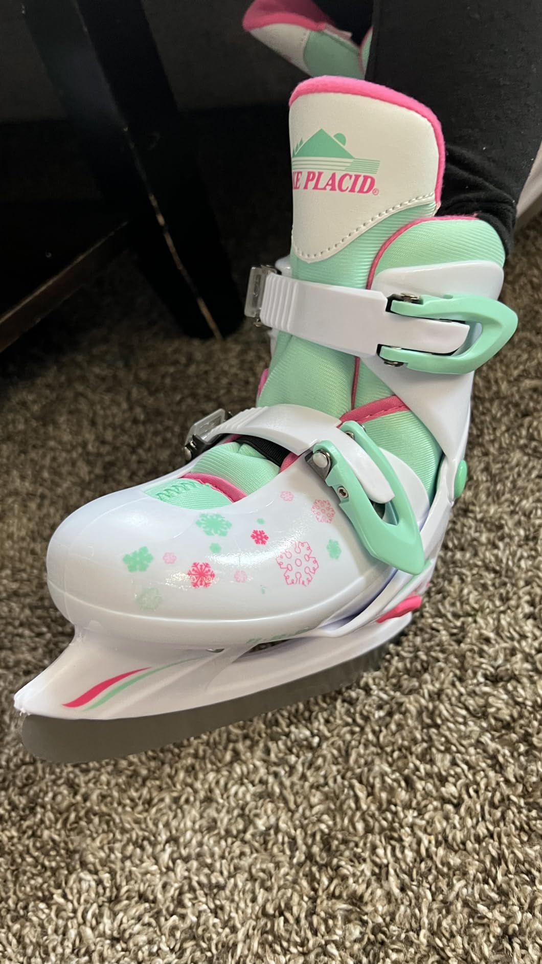 Lake Placid Boys Nitro 8.8 Adjustable Ice Skates customer photo 1