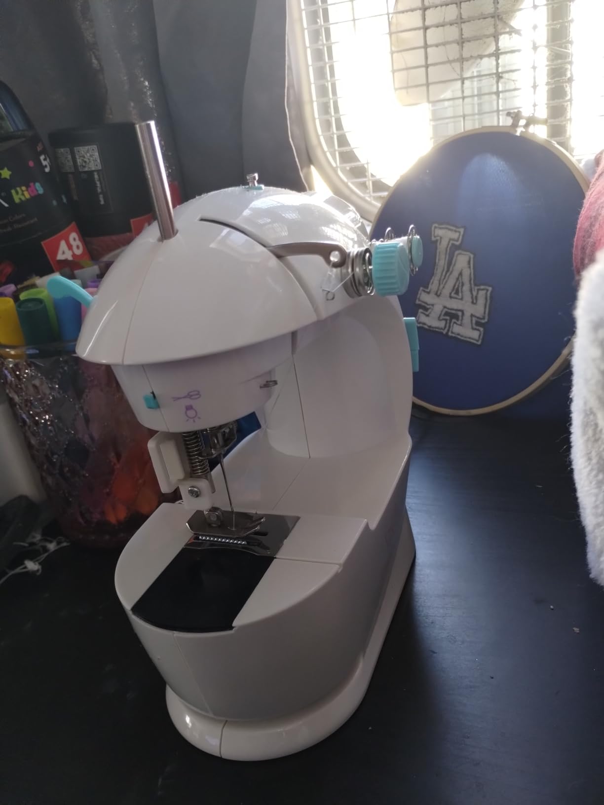 CraftBud Mini Sewing Machine for Beginners, Adults and Kids Sewing Machine customer photo 2