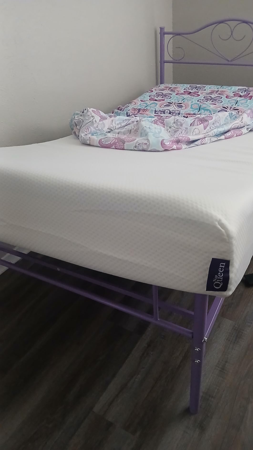 NapQueen 8 Inch Full Size Mattress, Bamboo Charcoal Memory Foam Mattress, Bed in a Box customer photo 1
