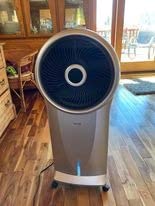 Newair Evaporative Air Cooler | AC Portable Air Conditioner Alternative with 1,600 CFM Airflow | Room Cooling Fan for Bedroom, Garage & Indoor Use | White customer photo 1