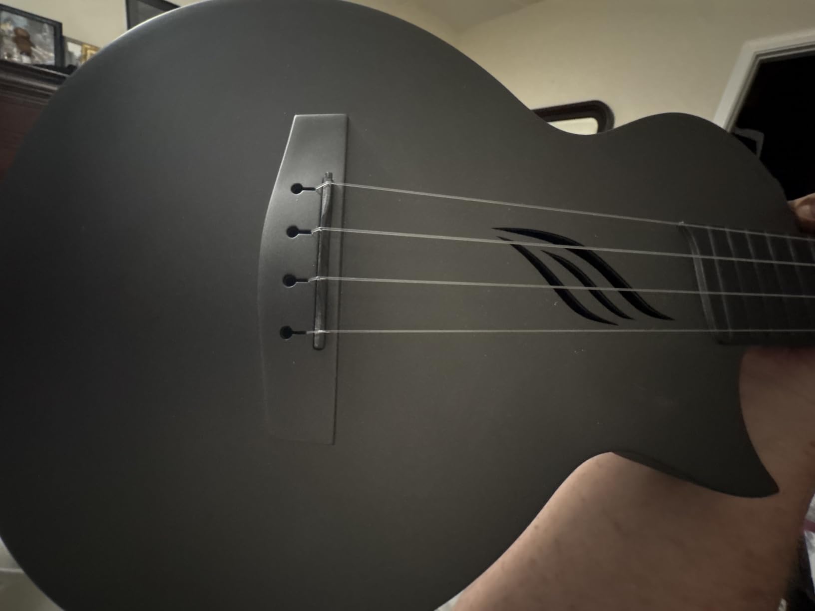 Enya NOVA U MINI 21-Inch Carbon Fiber Soprano Travel Ukulele, Black | Waterproof Body, Resists Humidity and Temperature Changes, 0.9 lb, Low-Action Setup, Beginner Kit customer photo 2