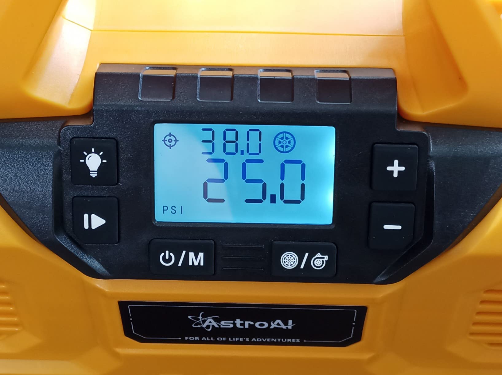 AstroAI MC3 Tire Inflator Portable Air Compressor, 3 Power Sources:Cordless/110V AC/12V DC, 160PSI Fast Inflation Air Pump with Dual Motors, Auto Shut-off for Cars,SUVs, Air Mattress Inflator/Deflator customer photo 1