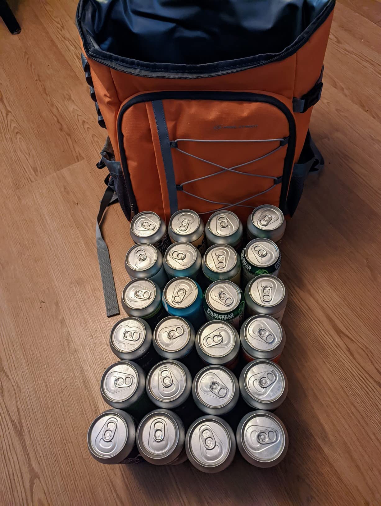 Maelstrom 35/50Can Insulated Cooler Backpack, Leakproof Soft Lunch Ice Bag customer photo 1
