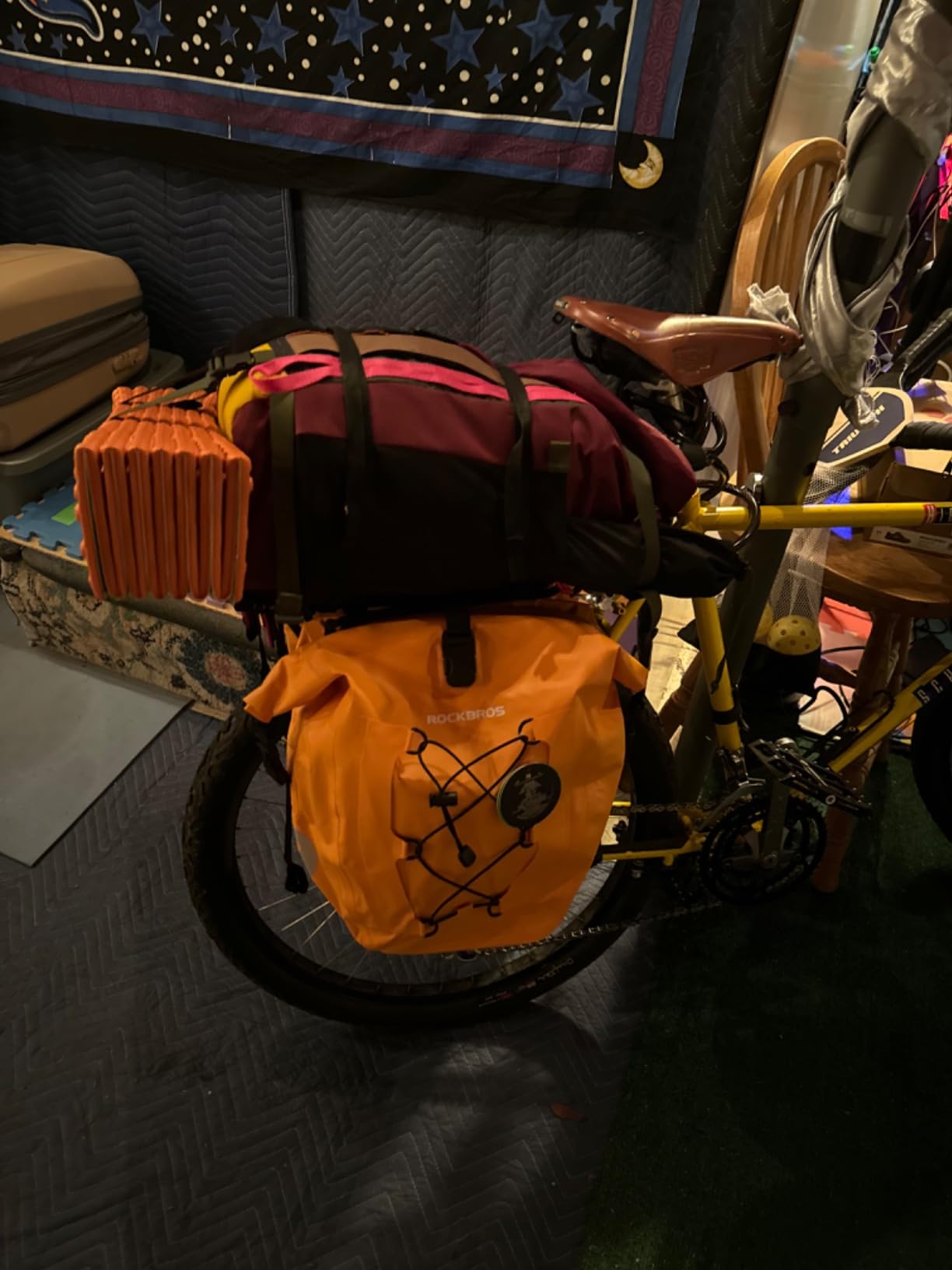 ROCKBROS Bike Panniers Waterproof Max 30L Capacity Cycling Traveling 2 Pack customer photo 1