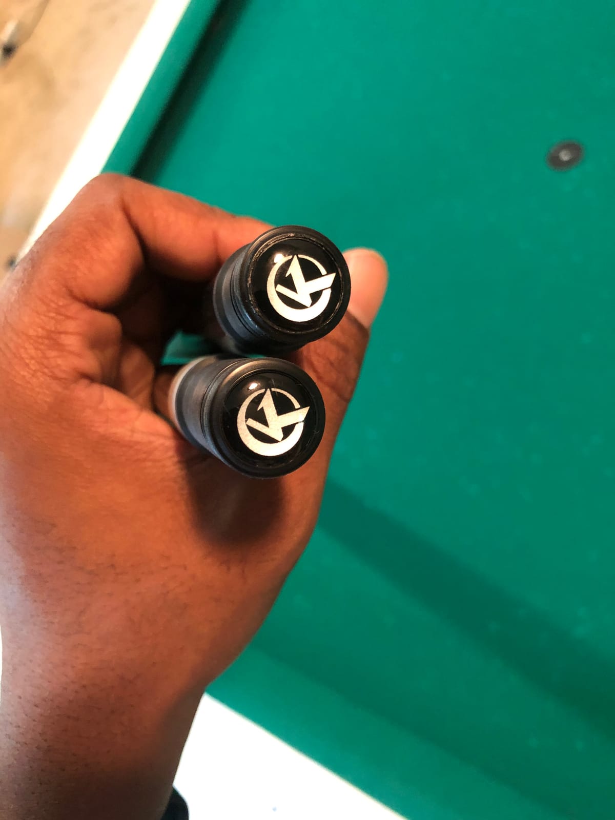 KONLLEN Carbon Fiber Pool Cue, Low Deflection Shaft with Pro Taper | Includes hard cue case, extension and weight bolts; choose 11.8mm or 12.5mm tip customer photo 2