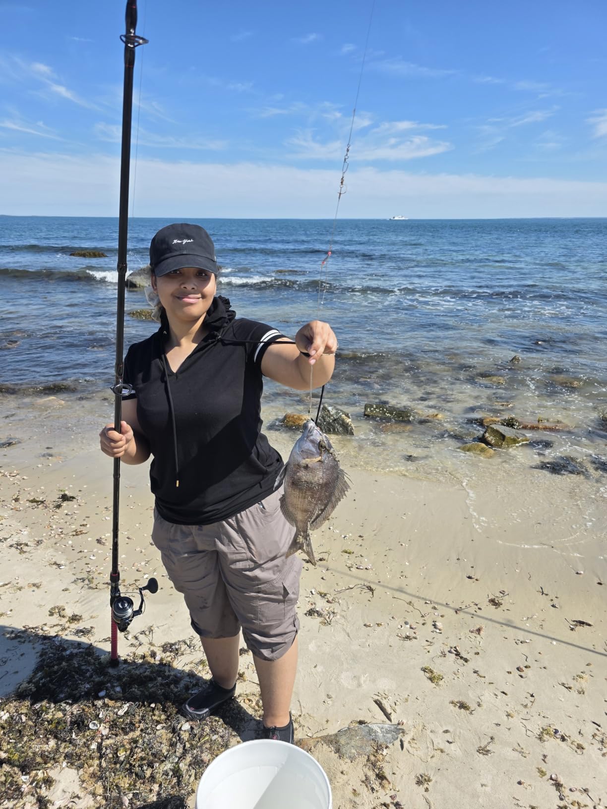 Fiblink Surf Spinning Fishing Rod Carbon Travel Surf Rod 2 Piece/3 Piece/4 Piece Spinning Fishing Rod 9'/10'/11'/12'/15' customer photo 1