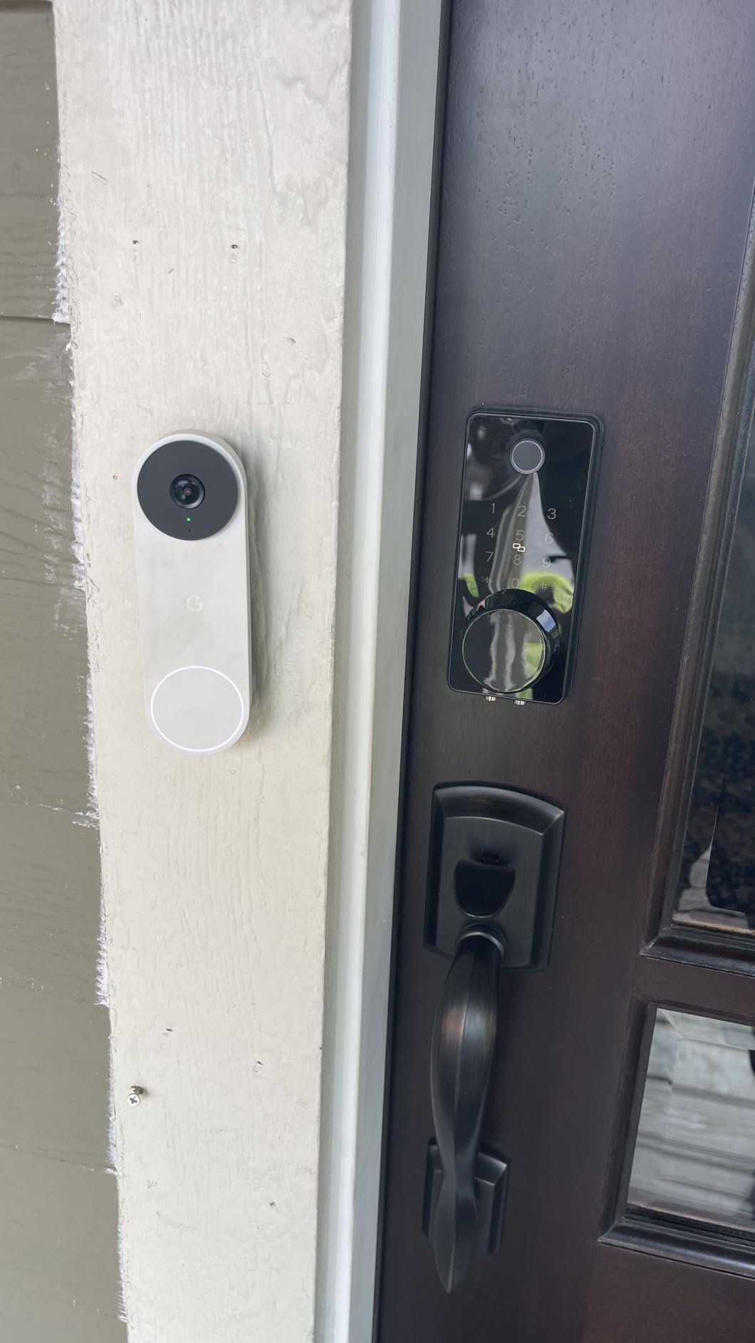 LOCKSTAR® Smart Door Lock • Keyless Entry Deadbolt Door Lock • Multiple Entry Methods – APP • Fingerprint Touch ID • Keypad Code • Card FOB • Traditional Key • Smart Home Devices customer photo 2