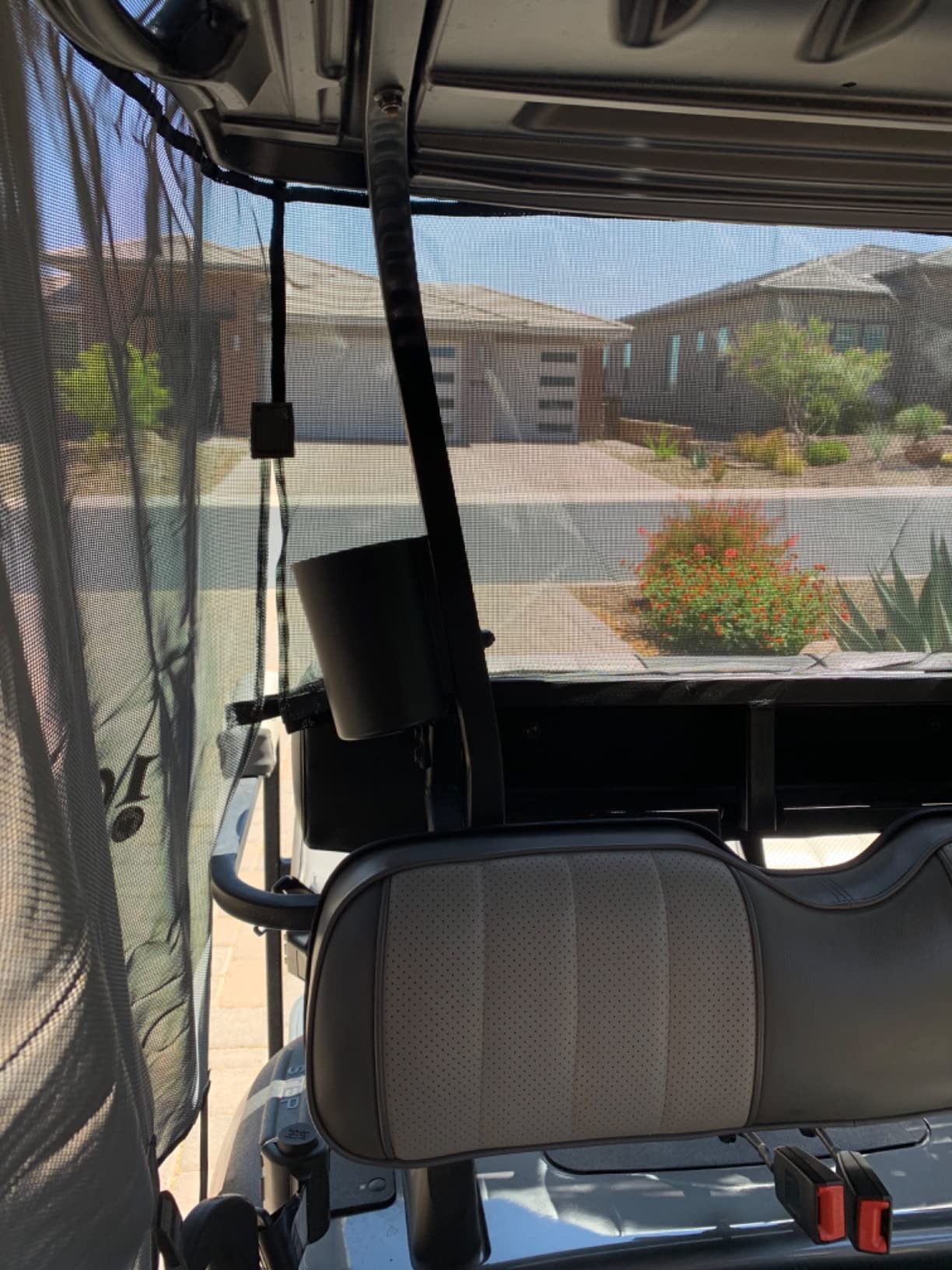 10L0L 2 Passenger Golf Cart Sun Shade Cover for Yamaha G29 Drive & Drive 2 customer photo 1