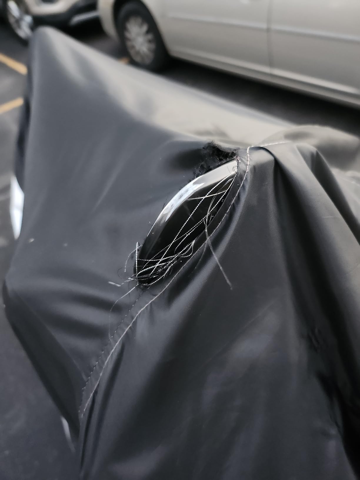 Motorcycle Covers, Outdoor Waterproof Motorbike Covers | with Lock-Holes & Storage Bag, Fits up to 96.5