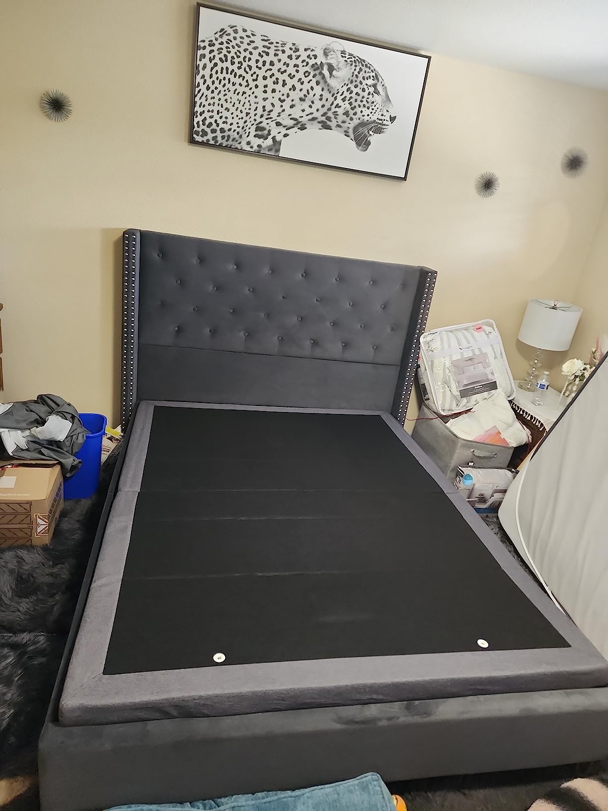 Naomi Home Idealbase Split King Adjustable Bed Base with Massage customer photo 2