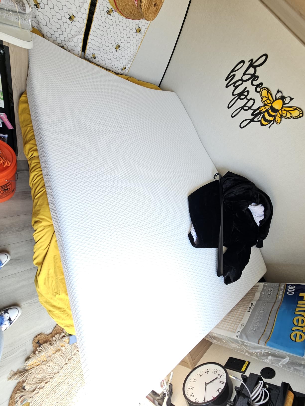 FDW | 6 Inch Twin Mattress | Medium Firm | Gel Memory Foam | White customer photo 1