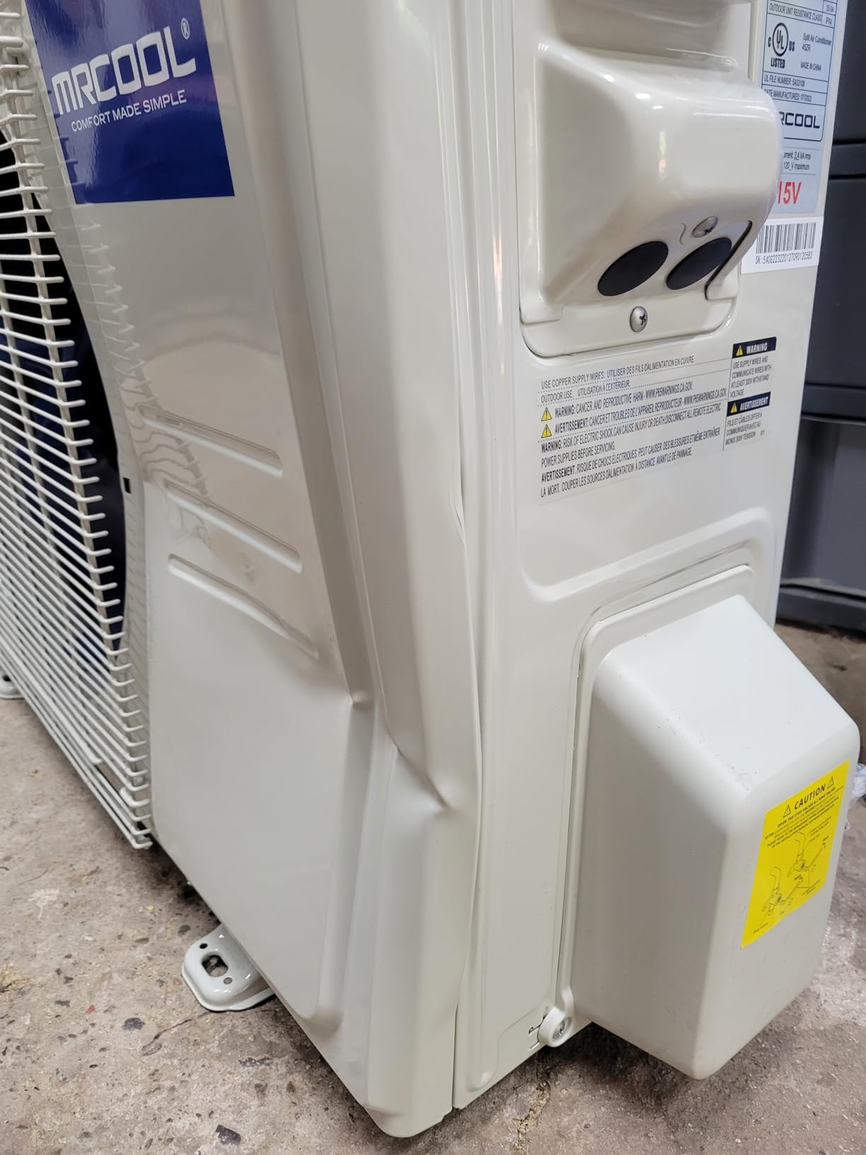 MRCOOL 12,000 BTU WiFi Smart DIY Star 4th Generation Ductless Remote Controlled Mini Split Air Conditioner with Sleep Mode Function, White customer photo 1