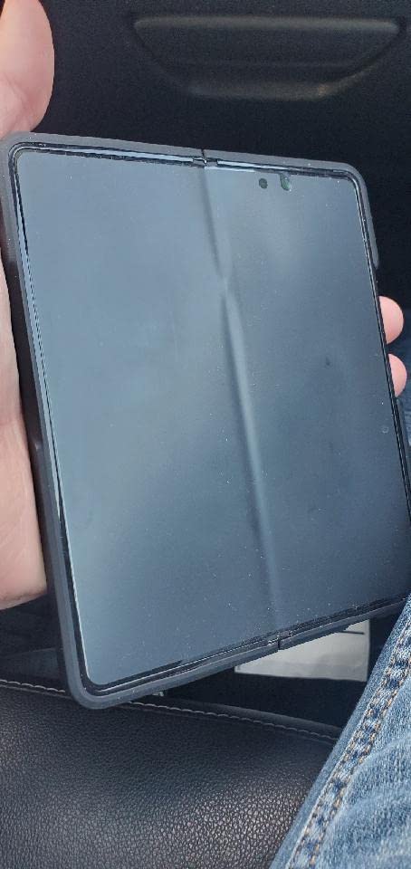 SAMSUNG Galaxy Z Fold 4 Cell Phone, Factory Unlocked Android Smartphone, 256GB, Flex Mode, Hands Free Video, Multi Window View, Foldable Display, S Pen Compatible, US Version, 2022, Gray Green customer photo 1