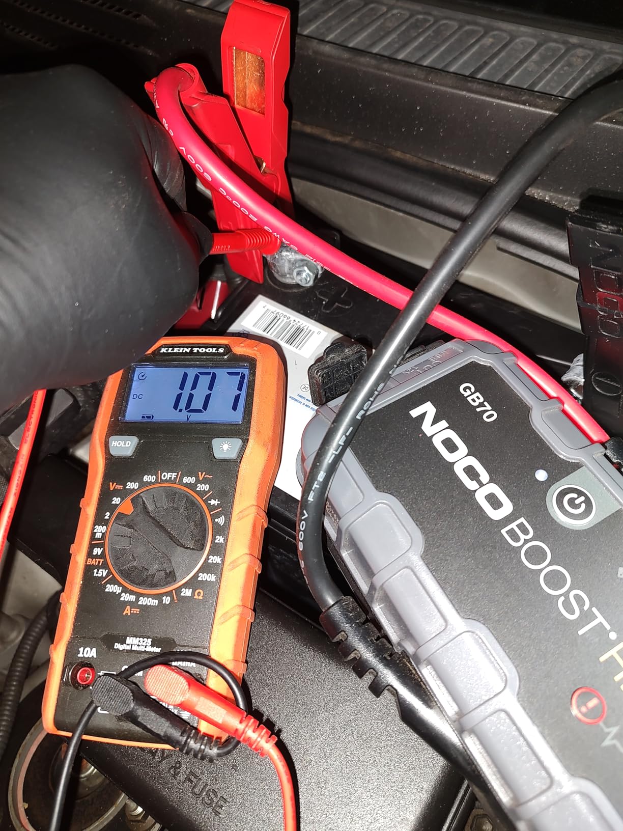 Klein Tools MM325 Multimeter, Digital Manual-Ranging 600V AC/DC Voltage Tester, Tests Batteries, Current, Resistance, Diodes, and Continuity customer photo 1