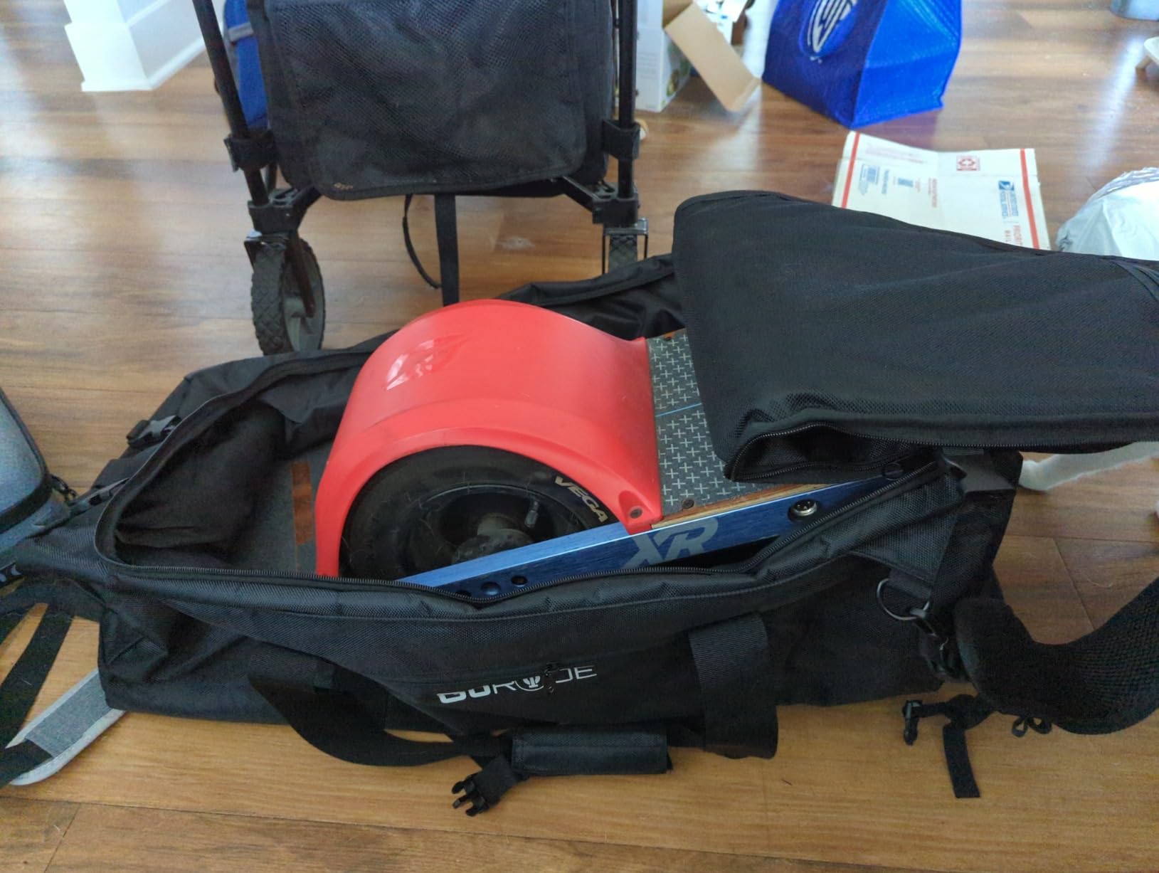 GoRide OneWheel Electric Longboard Skateboard Travel Backpack Bag Carrier with Laptop Holder customer photo 2