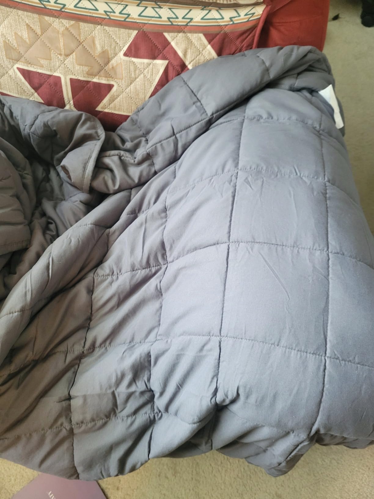 L'AGRATY King Size Weighted Blanket for Adults 20lbs, 88