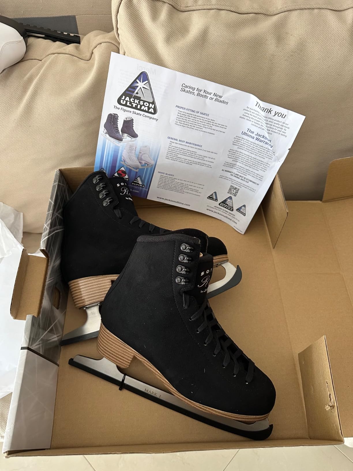 Jackson Softec Rave Womens/Girls Ice Figure Skates customer photo 1