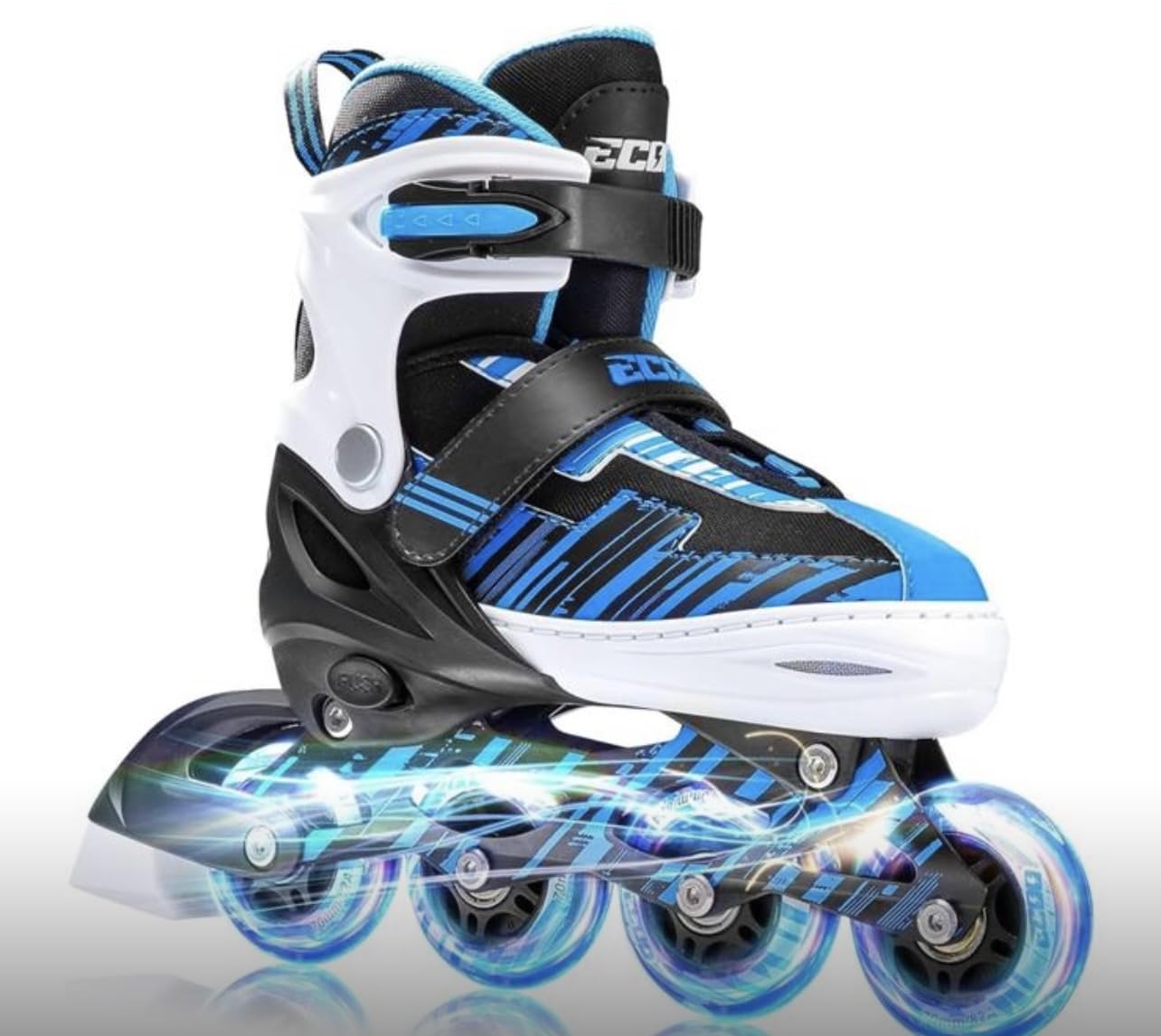 Adjustable Inline Skates for Kids Ages 4-12 | Boys and Girls Ages 5-8 8-12 with Light up Wheels Teen Skates for Beginner Outdoor and Indoor customer photo 2