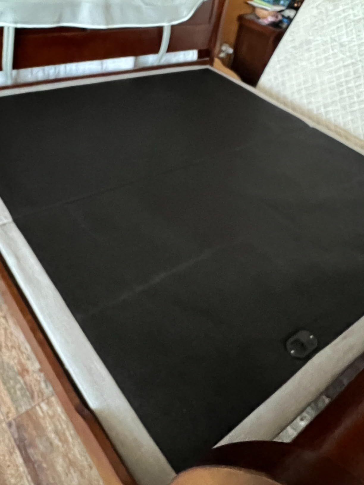 Irvine Home Collection Split King Adjustable Bed Base | Full Body Massage | USB Ports | Zero Gravity | Anti-Snore | Memory Positions | Under Bed Lighting | Wireless Remote | Syncable customer photo 1