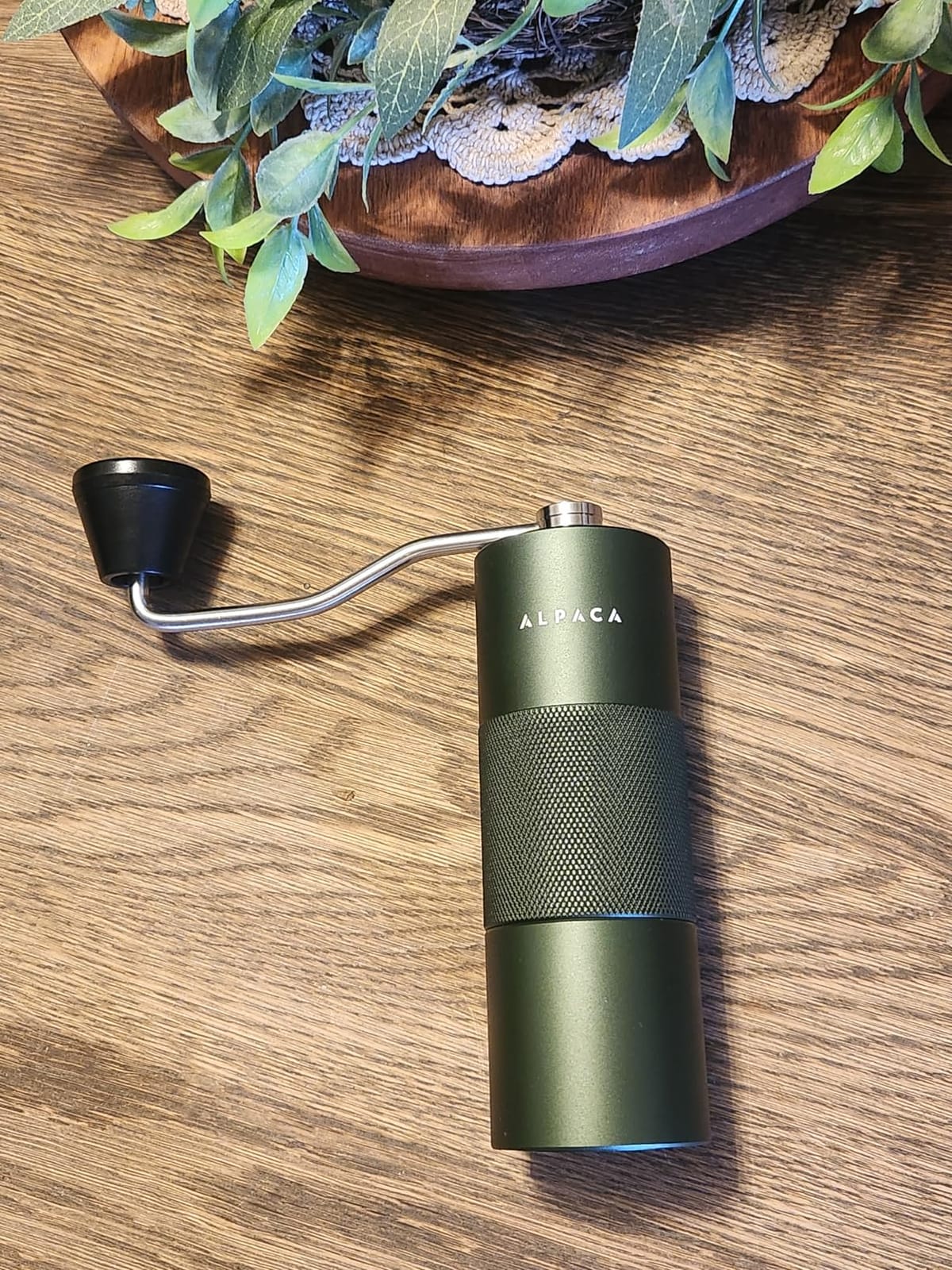 Manual Coffee Grinder, Adjustable Conical Burr, Espresso - Alpaca Ventures customer photo 1