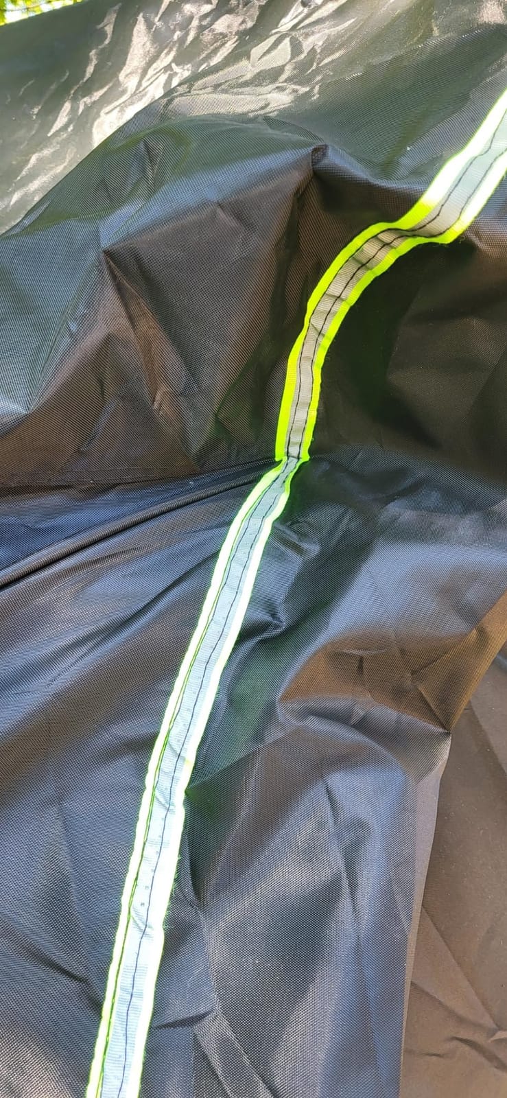 2/4 Passenger Golf Cart Cover 420D Waterproof for EZGO Club Car Yamaha | Protect Your Cart During Storage, All Weather Defense, Reflective Strips, 2 Windproof Straps, Easy Access Zippers, Air Vents customer photo 2