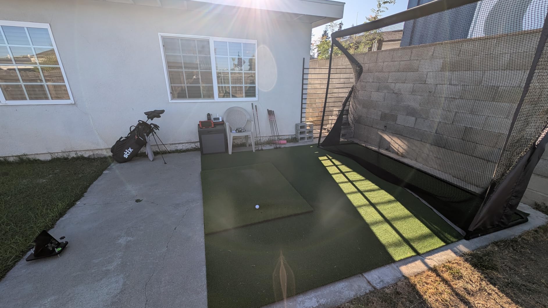 GoSports Golf Net Elite - Steel Frame Practice Golf Hitting Nets customer photo 1