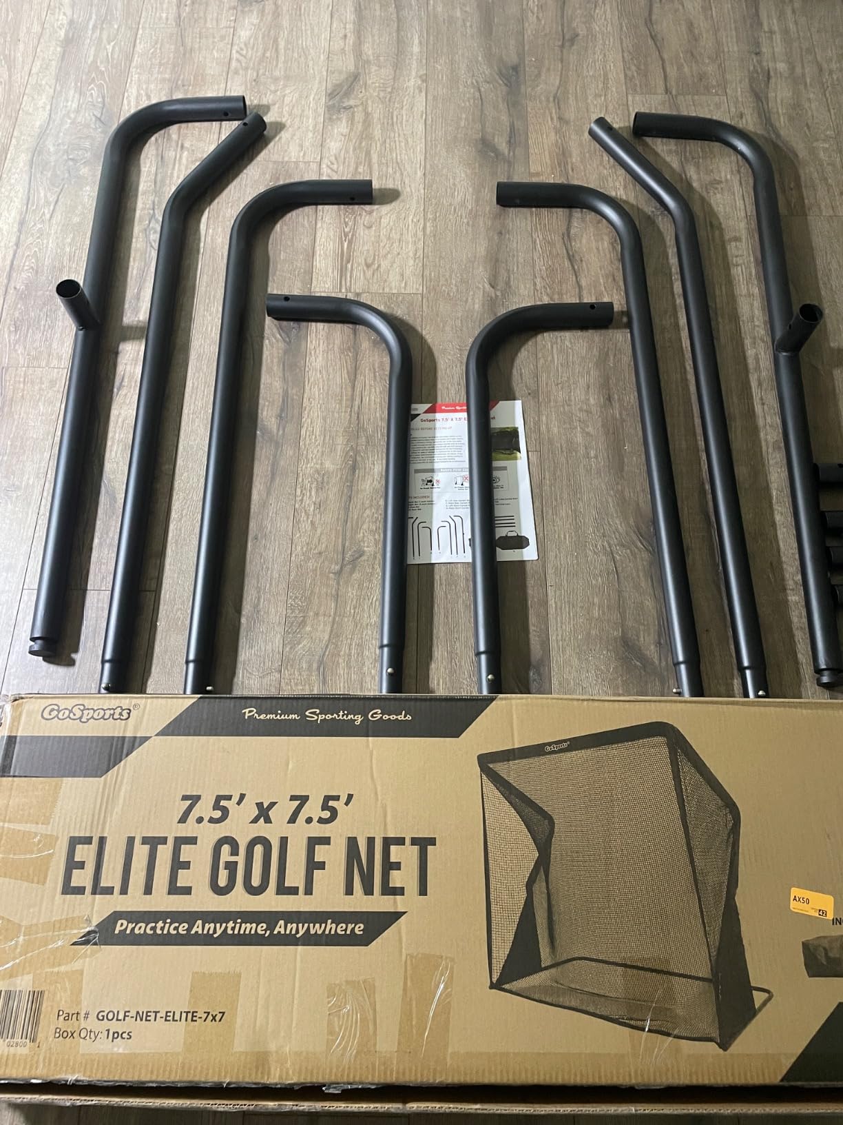 GoSports Golf Net Elite - Steel Frame Practice Golf Hitting Nets customer photo 2